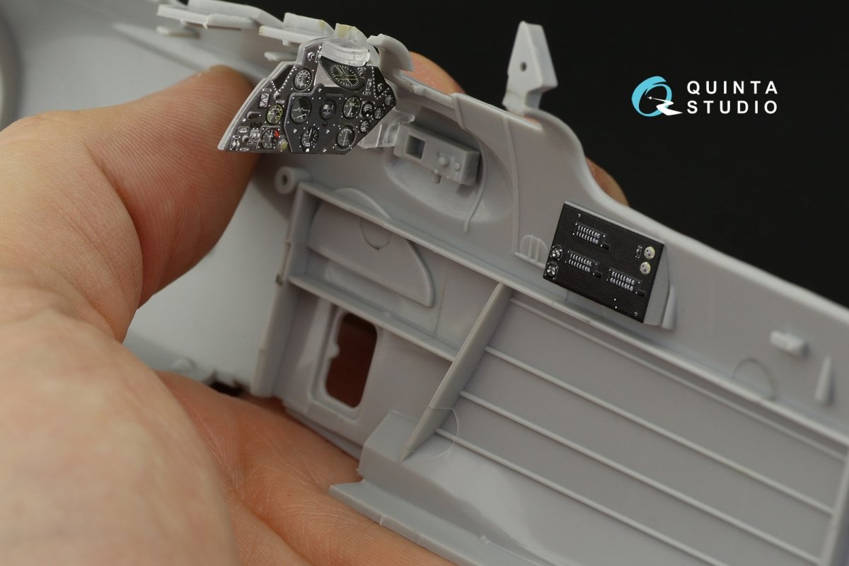 Quinta Studio QD32117 Fairey Swordfish Mk.II 3D-Printed &amp;amp; coloured Interior on decal paper (Trumpeter) 1/32 – imagen 11
