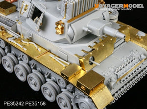 Voyager Model PE35242 WWII German Pz.Kpfw.III Ausf.N sPz.Abt 501 Afrika For DRAGON 6431 1/35 – immagine 6