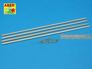 Aber 35D11 Telegraph - pillar set for 4 cross bars with 8 insulators each 1/35