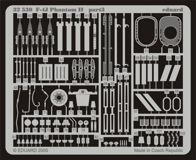 Eduard 32530 F-4J 1/32 Tamiya – Bild 3