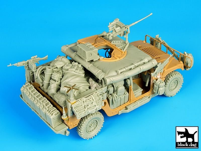 Black Dog T35076 HUMVEE Special forces conversion set 1/35 – image 4