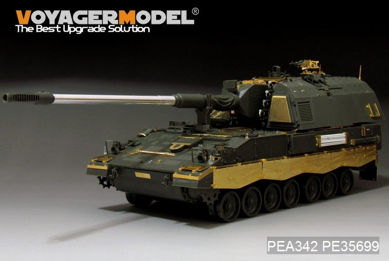 Voyager Model PEA342 Modern German PzH2000 Side skirts (For MENG TS-012) 1/35 – zdjęcie 3