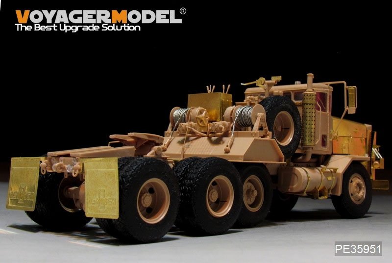 Voyager Model PE35951 Modern US Army M911 C-HET &amp;amp;M747 Heavy Equipment Semi-Trailer For MENG SS-013 1/35 – Bild 14
