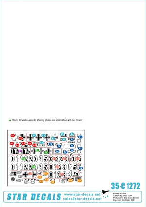 Star Decals 35-C1272 Balkan WW2 # 3 1/35 – immagine 3