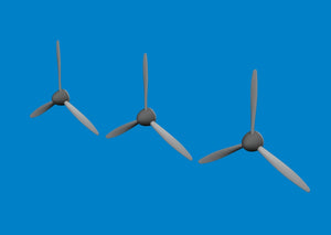Eduard 6481043 SM.79 propellers FLASHBACK 1/48 – imagen 2