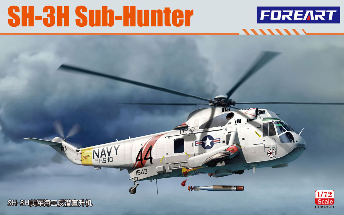 Fore Art R1901 Sikorsky SH-3 H Sub-Hunter 1/72