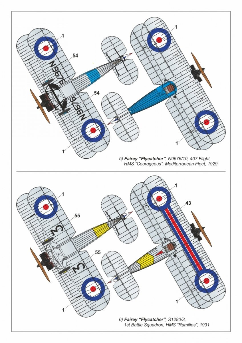 Armory Models 48001 Fairey Flycatcher British interwar FAA Fighter, early version, w/ Jaguar-III engine 1/48 – imagen 27