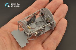 Quinta Studio QD32104 Fiat CR.42 3D-Printed &amp;amp; coloured Interior on decal paper (ICM) 1/32 – Bild 8