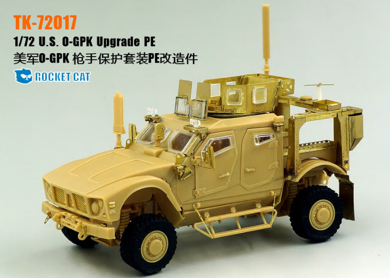 T-Model TK72017 US M-ATV / MaxxPro - O-GPK Upgrade PE Set 1/72 – Bild 2