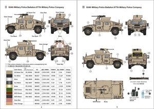 T-Model TK72015 M1114 HMMWV - Decal Set No.1 1/72 – image 3