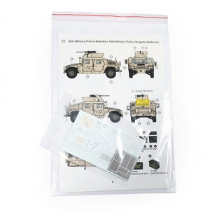 T-Model TK72015 M1114 HMMWV - Decal Set No.1 1/72 – image 4