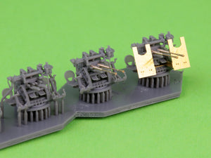 Master SM-200-012 IJN Type 96 25mm - PODWÓJNA podstawa - późna z celownikiem mechanicznym &amp;quot;Le Prieur&amp;quot; (4 szt.) 1/200 – immagine 5