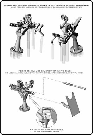 Master SM-350-121 IJN Type 96 25mm - POJEDYNCZA podstawa - (12 szt.) 1/350 – imagen 7