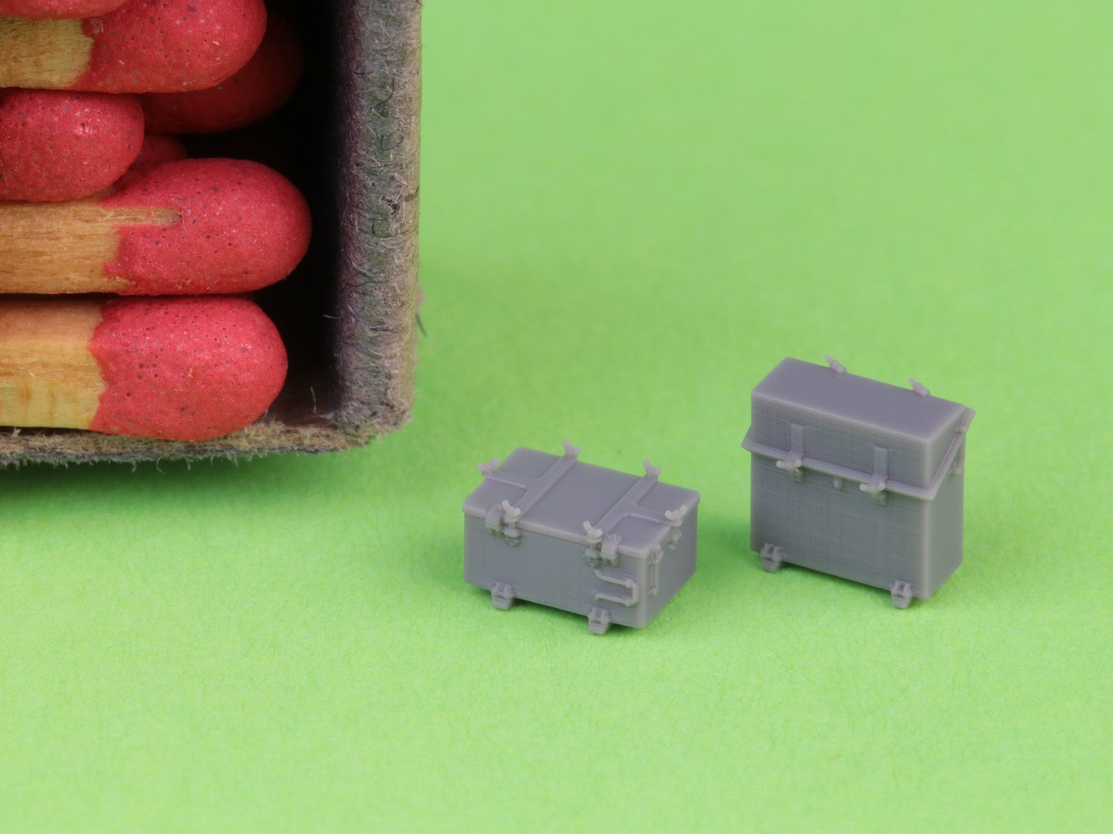 Master SM-200-015 IJN Type 96 25mm - Skrzynki amunicyjne - dwa typy (12+12 szt.) 1/200 – Bild 5