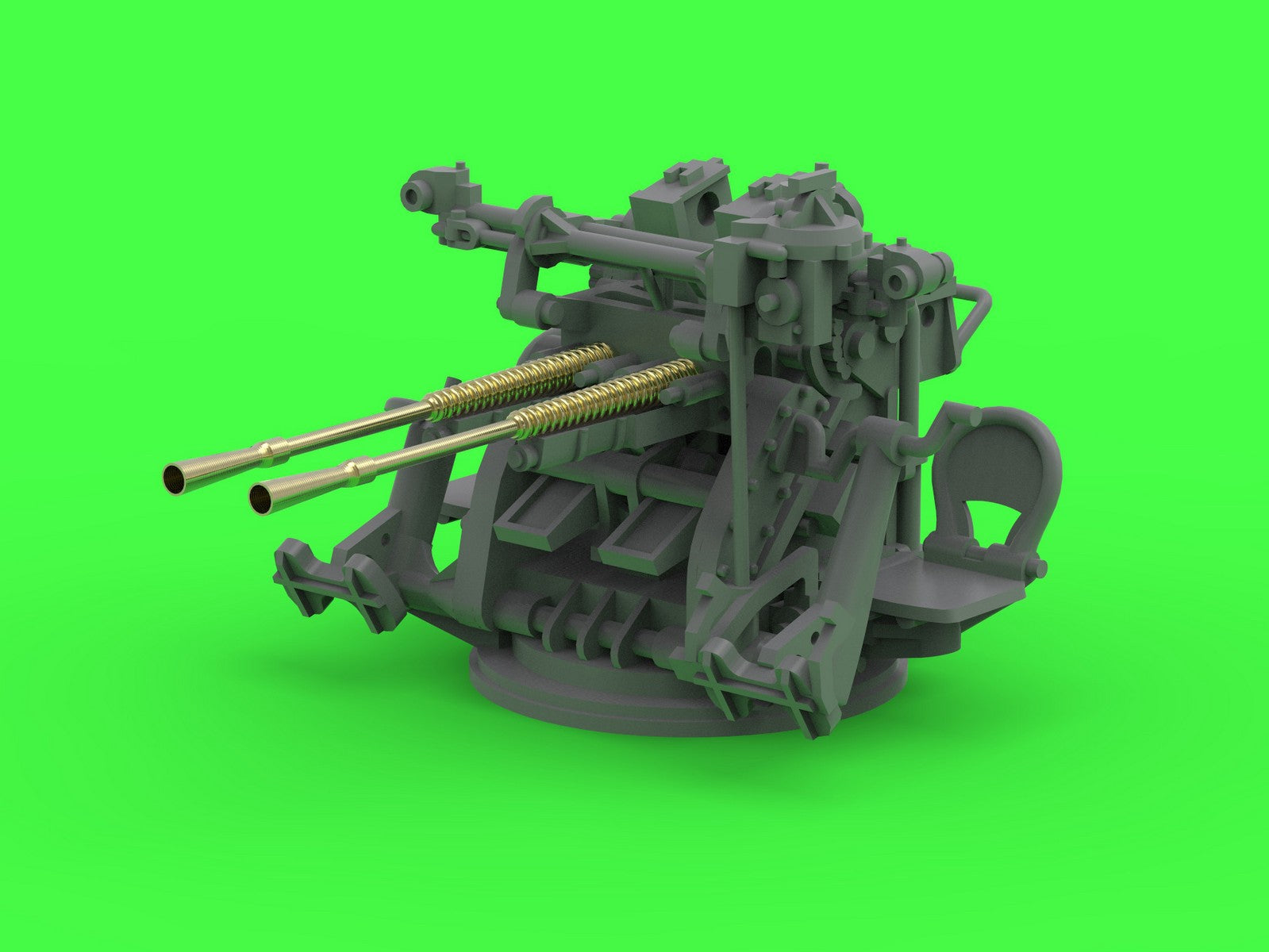 Master SM-200-012 IJN Type 96 25mm - PODWÓJNA podstawa - późna z celownikiem mechanicznym &amp;quot;Le Prieur&amp;quot; (4 szt.) 1/200 – immagine 11