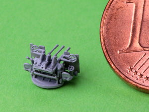 Master SM-350-124 IJN Type 96 25mm - POTRÓJNA podstawa - wczesna z celownikiem pierścieniowym (6 szt.) 1/350 – Bild 15