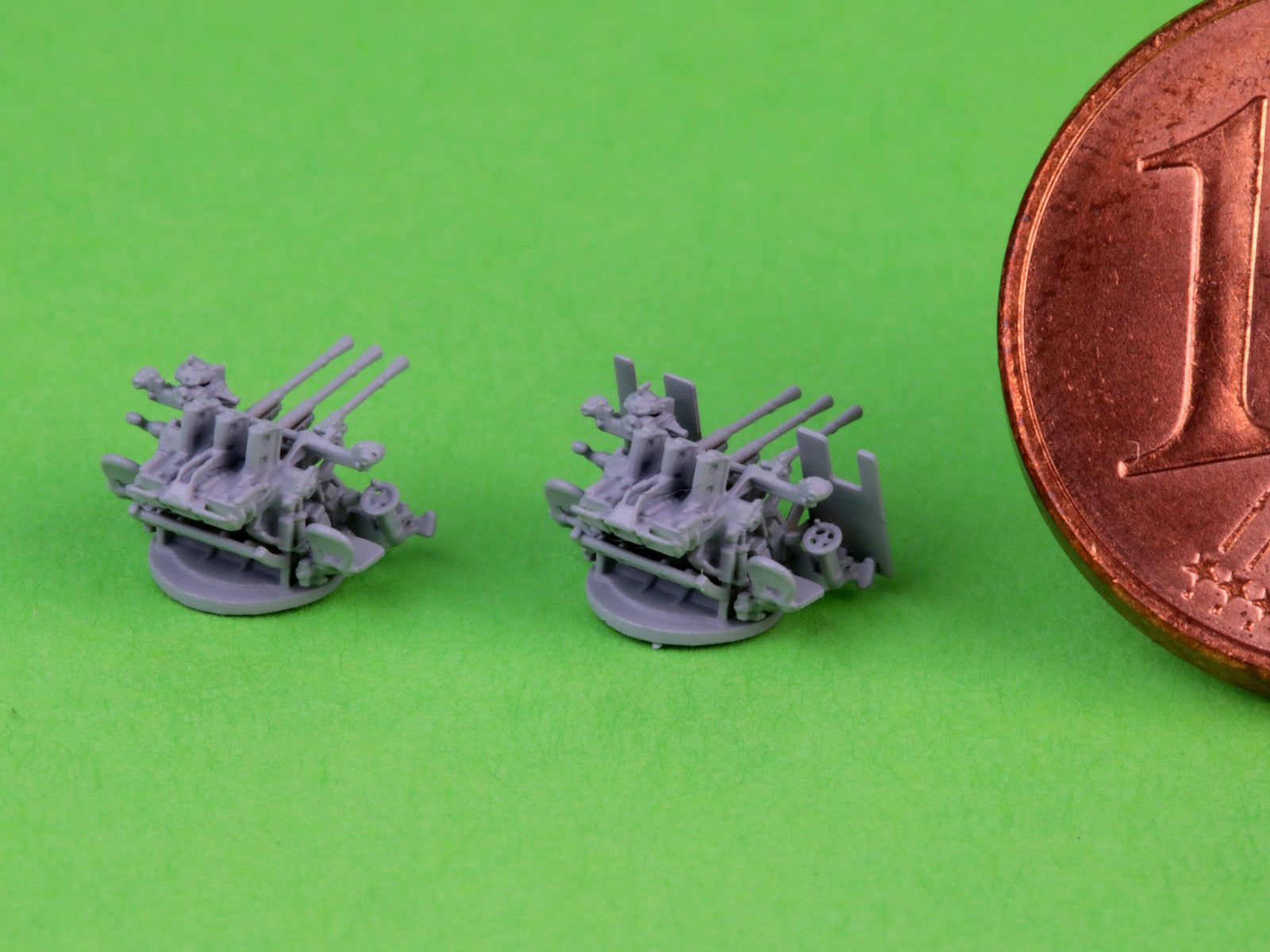 Master SM-350-125 IJN Type 96 25mm - POTRÓJNA podstawa - późna z celownikiem mechanicznym &amp;quot;Le Prieur&amp;quot; (6 szt.) 1/350 – Bild 10