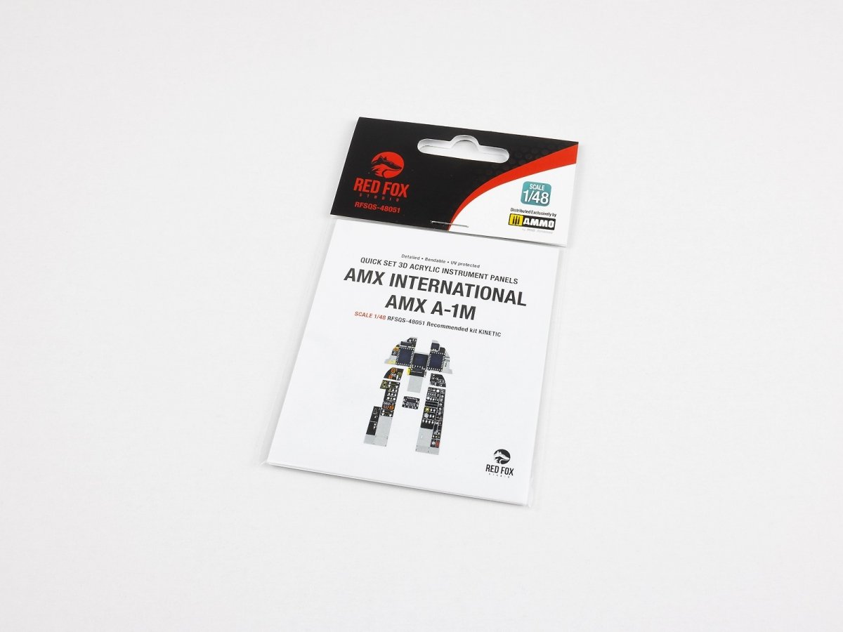 Red Fox Studio QS-48051 AMX International AMX A-1M Kinetic 1/48 – immagine 2