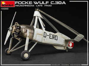 MiniArt 41018 FOCKE-WULF FW C.30A HEUSCHRECKE. LATE PROD 1/35 – immagine 8