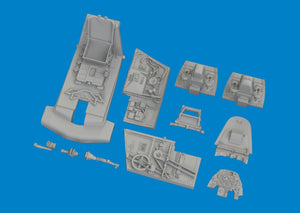 Maquette Eduard 672388 Bf 109G-10 cockpit (impression Eduard, échelle 1/72)  – image 3