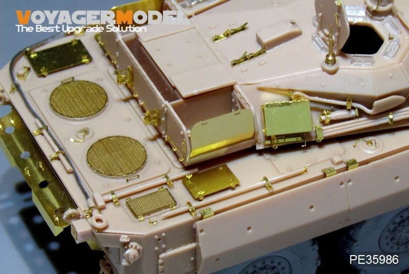 Voyager Model PE35986 Modern French AMX-10RCR Tank Destroyer Basic For TigerModel 4602 1/35 – immagine 12