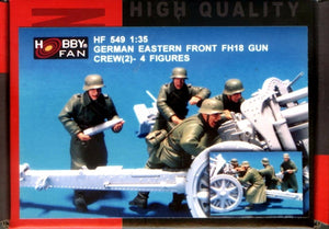 Hobby Fan HF549 GERMAN EASTERN FRONT FH-18 GUN CREW(II)-4 FIGURES 1/35 – image 2