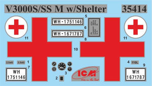 ICM DS3523 Sankas WWII Wehrmacht Ambulance Trucks 1/35 – Bild 2