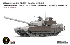 Meng 72-013S Chinese Main Battle Tank ZTZ99B w/ Add-on Armor &amp;amp; GL6 Active Protection System 1/72 – image 2