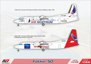 A&amp;amp;A Models 44108 Fokker 50 1/144 – Bild 2