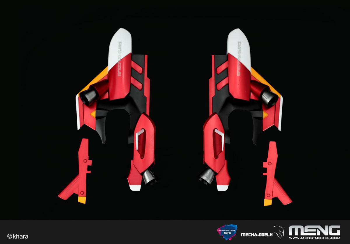 Meng MECHA-002LH Evangelion Production Model-02 Ver.1.5 (Radiant Red Pre-Colored Edition) – image 4