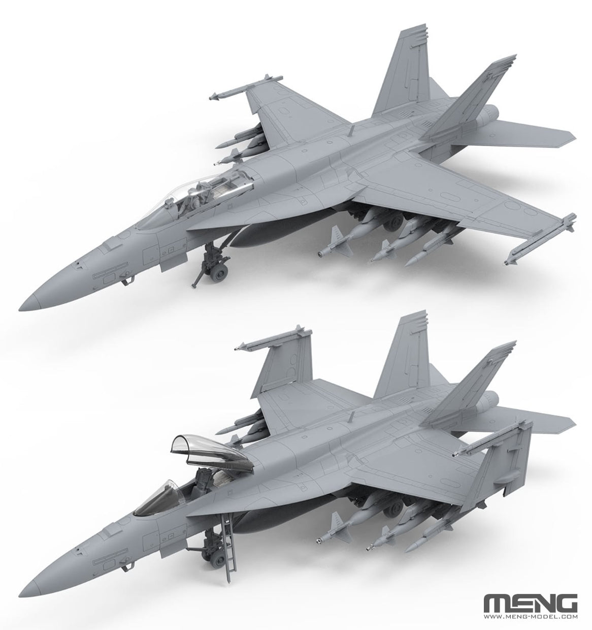 Meng LS023 Boeing F/A-18 E Super Hornet - Golden Dragons 1/48 – image 6