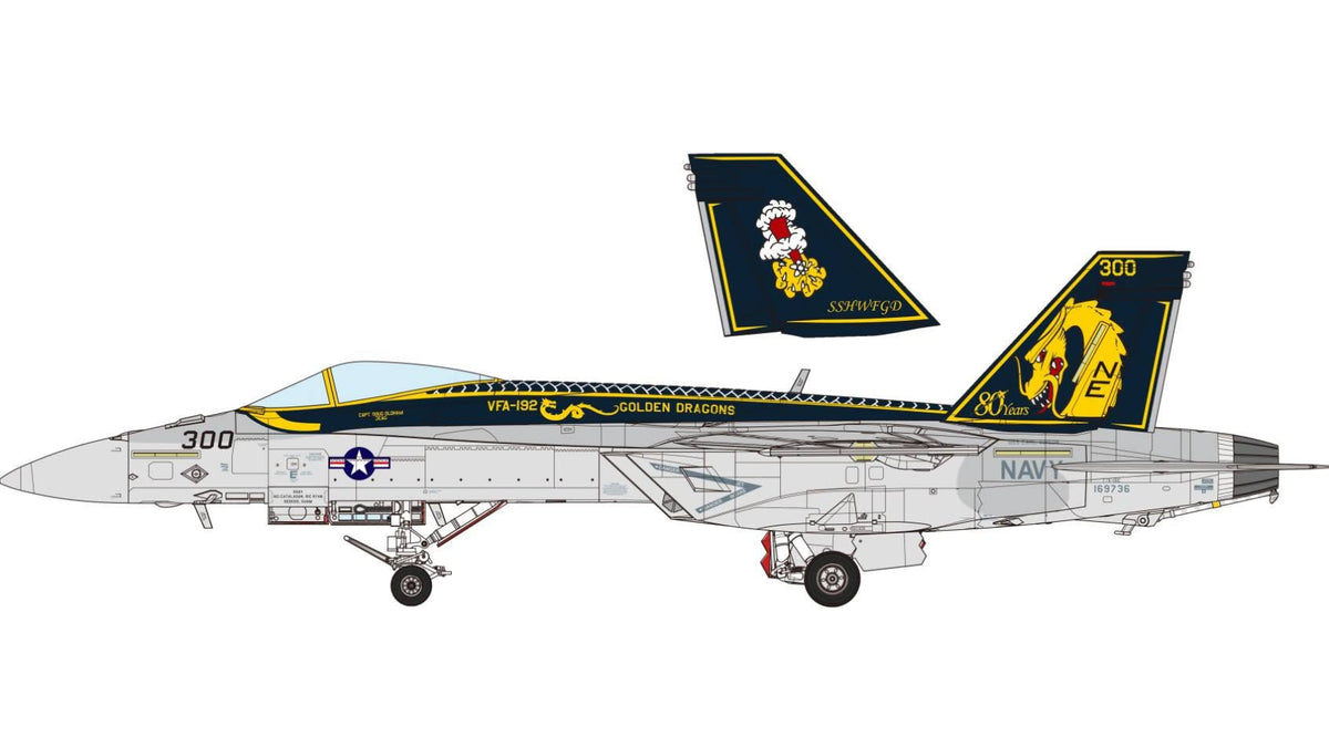 Meng LS023 Boeing F/A-18 E Super Hornet - Golden Dragons 1/48 – image 10
