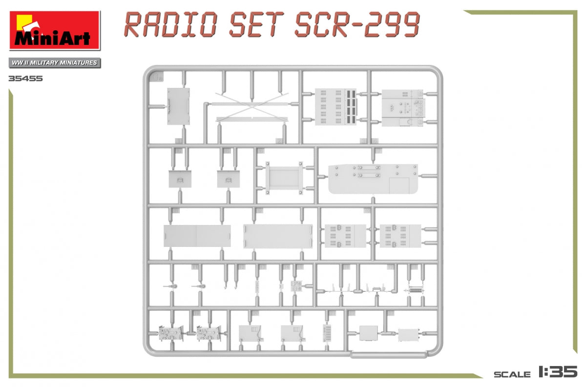 MiniArt 35455 U.S. RADIO SET SCR-299 1/35 – Bild 3
