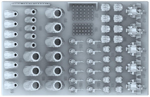 MK1 Design MS-20019 DKM Cuirassé SCHARNHORST PIÈCES D&amp;#39;ARMEMENT pour Trumpeter 1/200 – image 2