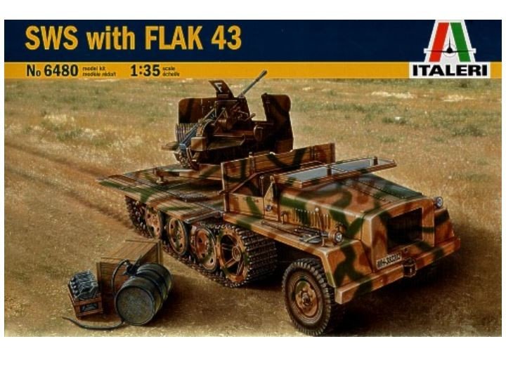 Italeri 6480 SWS CON FLAK 43 1/35
