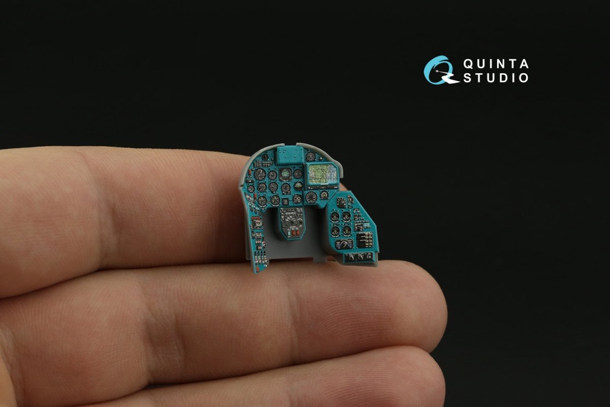 Quinta Studio QD48356 Mi-24D 3D-Printed &amp;amp; colored Interior on decal paper (Trumpeter) 1/48 – image 9