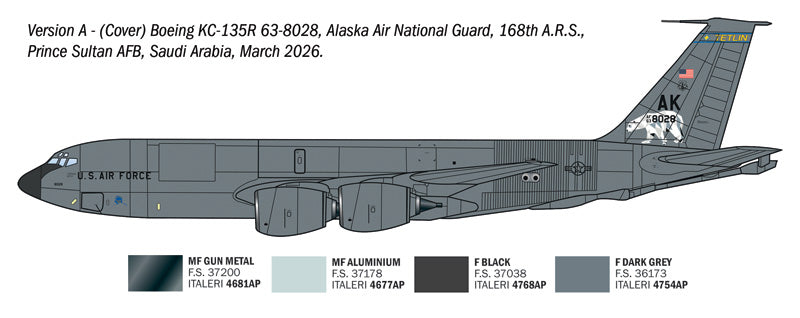 Italeri 91281 Boeing KC-135 R/FR Stratotanker 1/72 – Bild 8