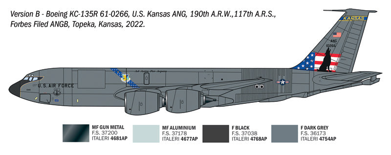Italeri 91281 Boeing KC-135 R/FR Stratotanker 1/72 – Bild 9