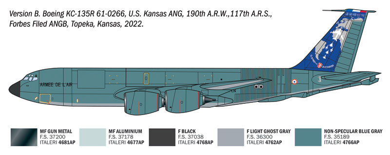 Italeri 91281 Boeing KC-135 R/FR Stratotanker 1/72 – Bild 10