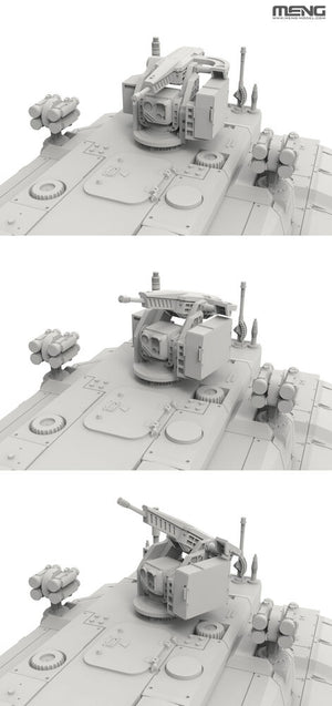 Meng 72-021 Chinese MBT ZTZ100 1/72 – Bild 6