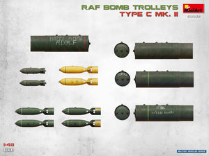 MiniArt 50002 RAF Bomb Trolleys Type C Mk. II 1/48 – Bild 3