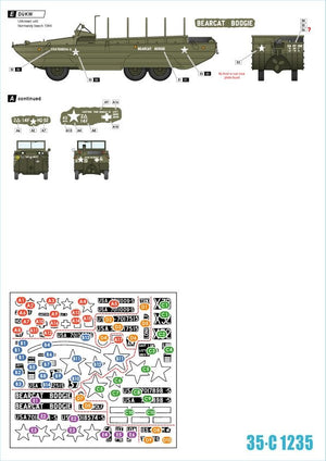 Star Decals 35-C1235 US Amphibians 1/35 – zdjęcie 2