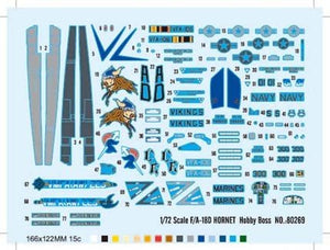 Hobby Boss 80269 F/A-18D HORNET 1/72 – image 3
