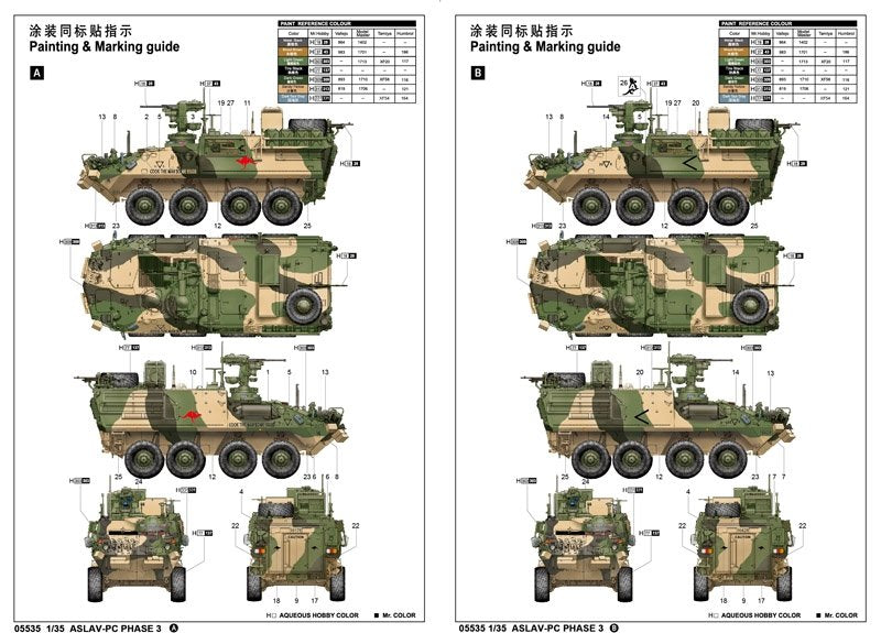Trumpeter 05535 ASLAV-PC Phase 3 1/35 – Bild 2