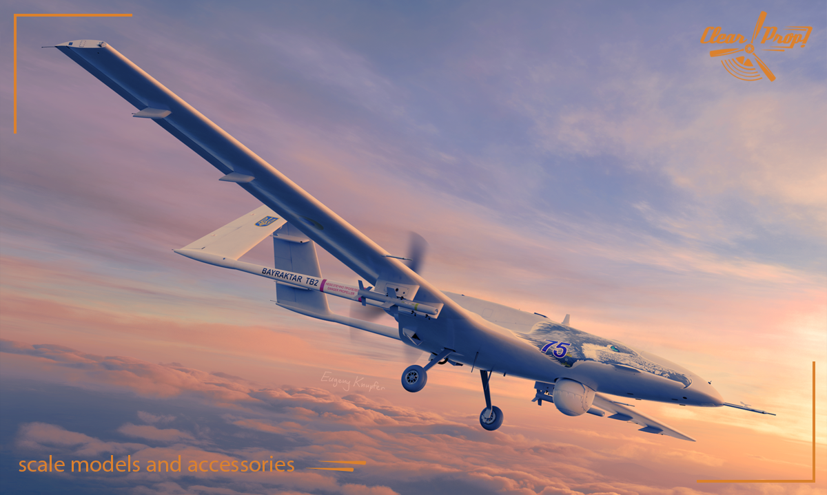 Clear Prop! CP3503 TB.2 UAV Ukrainian Navy STARTER KIT 1/35 – Bild 3