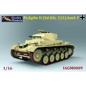 Gecko Models 16GM0009 Pz.kpfw II (Sd.Kfz. 121) Ausf. F (North Africa &amp;amp; Italian Front) 1/16 – immagine 2
