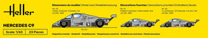 Heller 80107 Mercedes C9 1/43 – zdjęcie 3