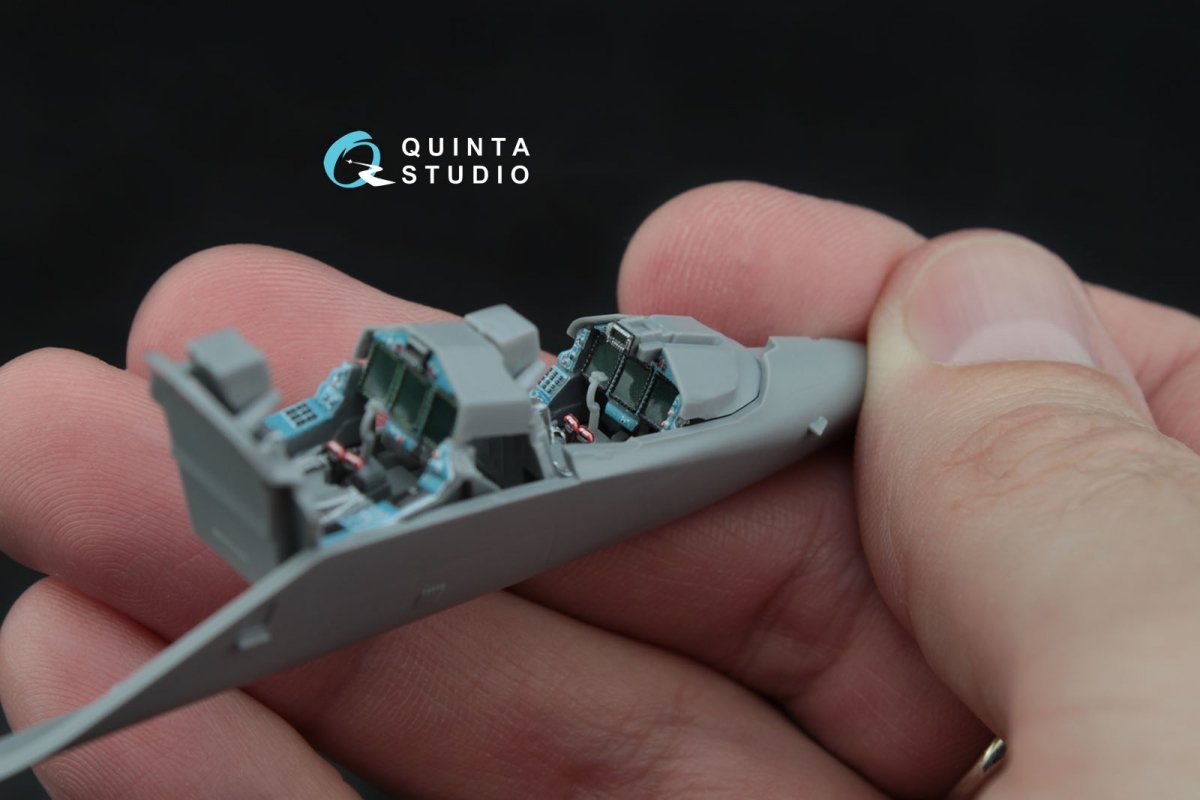 Quinta Studio QD72007 Yak-130 3D-Printed &amp;amp; coloured Interior on decal paper (for Zvezda kit) 1/72 – imagen 3