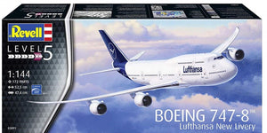 Revell 03891 Boeing 747-8 Lufthansa Nouvelle livrée (1/144)