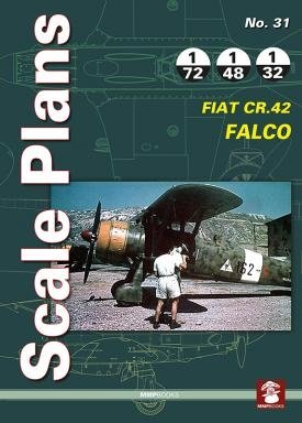 MMP Books 81104 Plans à l&amp;#39;échelle n° 31 FIAT Cr.42 Falco EN